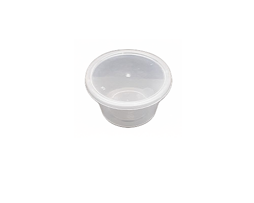 Plastic Container APET Round shape Transparente 50ml (450 Units)